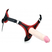 Пояс унисекс UNISEX Style с 2 насадками - LOVETOY (А-Полимер) - купить с доставкой в Кемерово