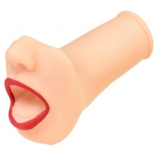 Мастурбатор-ротик с алыми губами - ToyFa - в Кемерово купить с доставкой