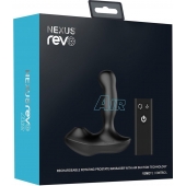 Черный вибратор-ротатор для стимуляции простаты Nexus Revo Air - Nexus Range - в Кемерово купить с доставкой
