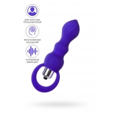 Фиолетовая анальная вибровтулка Curvy - 14 см. - ToyFa в Кемерово Фиолетовая анальная вибровтулка Curvy - 14 см. - ToyFa