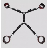 Изысканный набор фиксаций на кровати Reversible Under Mattress Restraint Set - Fifty Shades of Grey - купить с доставкой в Кемерово