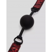 Кляп-шар на двусторонних ремешках Reversible Silicone Ball Gag - Fifty Shades of Grey - купить с доставкой в Кемерово