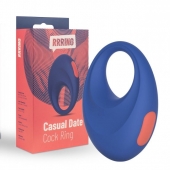 Синее эрекционное кольцо RRRING Casual Date Cock Ring - FeelzToys - в Кемерово купить с доставкой