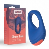 Синее эрекционное кольцо RRRING Dinner Date Cock Ring - FeelzToys - в Кемерово купить с доставкой