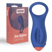 Синее эрекционное кольцо RRRING One Nighter Cock Ring - FeelzToys - в Кемерово купить с доставкой