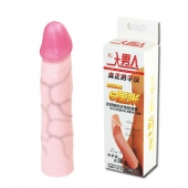 Удлиняющая насадка на пенис Deep Love - 21,5 см. - Baile - в Кемерово купить с доставкой