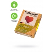 Экологически чистые презервативы Masculan Organic - 3 шт. - Masculan - купить с доставкой в Кемерово