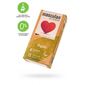 Экологически чистые презервативы Masculan Organic - 10 шт. - Masculan - купить с доставкой в Кемерово