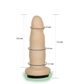 Телесная насадка Harness - 13,3 см. - LOVETOY (А-Полимер) - купить с доставкой в Кемерово