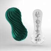 Мастурбатор Tenga Flex Fizzy Green - Tenga - в Кемерово купить с доставкой