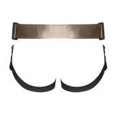 Бронзовый пояс для насадок Curious Harness - Strap-on-me - купить с доставкой в Кемерово