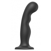 Черная насадка Strap-On-Me Dildo Plug P G size XXL - Strap-on-me - купить с доставкой в Кемерово
