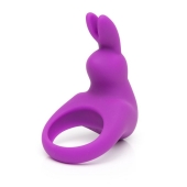 Фиолетовое эрекционное виброкольцо Happy Rabbit Rechargeable Rabbit Cock Ring - Happy Rabbit - в Кемерово купить с доставкой