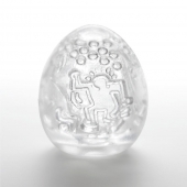 Мастурбатор-яйцо Keith Haring EGG DANCE - Tenga - в Кемерово купить с доставкой
