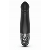 Черный вибратор с электростимуляцией Real Deal Neal - 16,5 см. - MyStim - купить с доставкой в Кемерово