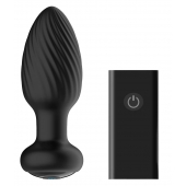 Черная анальная вибровтулка Nexus Tornado - 9,8 см. - Nexus Range в Кемерово Черная анальная вибровтулка Nexus Tornado - 9,8 см. - Nexus Range