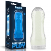 Светящийся в темноте мастурбатор Lumino Play Masturbator Pocketed - Lovetoy - в Кемерово купить с доставкой