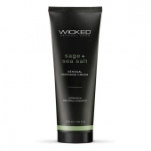 Массажный легкий крем WICKED Sage plus Sea Salt - 120 мл. - Wicked - купить с доставкой в Кемерово