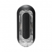 Черный мастурбатор Tenga Flip Zero Gravity с вибрацией - Tenga - в Кемерово купить с доставкой
