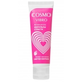 Возбуждающий гель на водно-силиконовой основе Cosmo Vibro с ароматом земляники - 50 гр. - Биоритм - купить с доставкой в Кемерово
