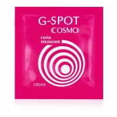 Стимулирующий интимный крем для женщин Cosmo G-spot - 2 гр. - Биоритм - купить с доставкой в Кемерово