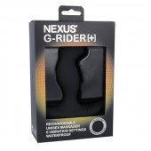 Черный вибромассажер простаты Nexus G-Rider+ - 12,6 см. - Nexus Range - в Кемерово купить с доставкой
