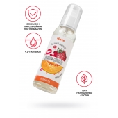 Съедобная гель-смазка Yovee «Двойной соблазн» с Д-пантенолом и вкусом клубники и дыни - 100 мл. - ToyFa - купить с доставкой в Кемерово
