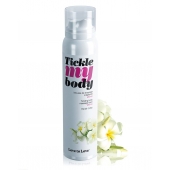 Массажная хрустящая пенка Tickle My Body Monoi с ароматом моной - 150 мл. - Love to Love - купить с доставкой в Кемерово