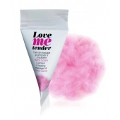 Съедобное согревающее массажное масло Love Me Tender Cotton Candy с ароматом сладкой ваты - 10 мл. - Love to Love - купить с доставкой в Кемерово