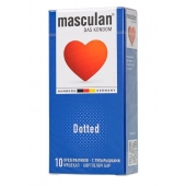 Презервативы с пупырышками Masculan Dotted - 10 шт. - Masculan - купить с доставкой в Кемерово