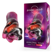 Разноцветный фантазийный мастурбатор - Bior toys - в Кемерово купить с доставкой