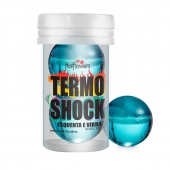 Интимный гель Termo Shock Hot Ball с разогревающе-покалывающим эффектом (2 шарика по 3 гр.) - HotFlowers - купить с доставкой в Кемерово