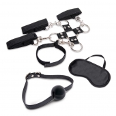 Набор для фиксации из 7 предметов Hogtie   Ball Gag Kit - Lux Fetish - купить с доставкой в Кемерово