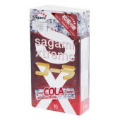 Ароматизированные презервативы Sagami Xtreme COLA - 10 шт. - Sagami - купить с доставкой в Кемерово