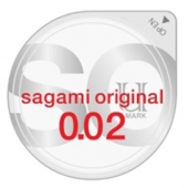 Ультратонкий презерватив Sagami Original - 1 шт. - Sagami - купить с доставкой в Кемерово