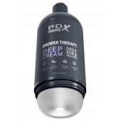 Мастурбатор в бутылке Shower Therapy Deep Cream - Pipedream - в Кемерово купить с доставкой