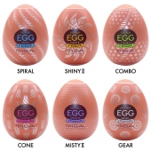 Набор из 6 мастурбаторов-яиц Tenga Egg Variety Pack V - Tenga - в Кемерово купить с доставкой