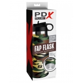 Мастурбатор в камуфляжной колбе Fap Flask - Pipedream - в Кемерово купить с доставкой