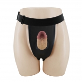 Полый страпон на регулируемых трусиках Houston - 17,5 см. - Baile - купить с доставкой в Кемерово