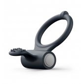 Черное эрекционное кольцо Power Clit - Dorcel - в Кемерово купить с доставкой