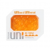 Оранжевый мастурбатор-стимулятор Tenga Uni Topaz - Tenga - в Кемерово купить с доставкой