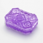 Фиолетовый мастурбатор-стимулятор Tenga Uni Amethyst - Tenga - в Кемерово купить с доставкой