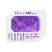Фиолетовый мастурбатор-стимулятор Tenga Uni Amethyst - Tenga - в Кемерово купить с доставкой