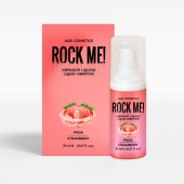 Жидкий вибратор Nuei Rock Me! с ароматом клубники - 20 мл. - Nuei cosmetics - купить с доставкой в Кемерово