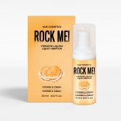 Жидкий вибратор Nuei Rock Me! с ароматом печенья и сливок - 20 мл. - Nuei cosmetics - купить с доставкой в Кемерово