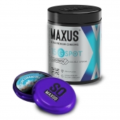 Гладкие презервативы Maxus G spot с двойной спиралью - 15 шт. - Maxus - купить с доставкой в Кемерово