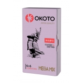 Презервативы OKOTO Mega Mix - 12 шт. - Sitabella - купить с доставкой в Кемерово