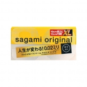 Презервативы увеличенного размера Sagami Original 0.02 XL-size - 12 шт. - Sagami - купить с доставкой в Кемерово