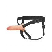 Полый страпон на ремнях 6’’ Hollow Silicone Strap-on - Pipedream - купить с доставкой в Кемерово