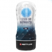 Прозрачный текстурированный мастурбатор Vacuum Cup Masturbator Planet - Baile - в Кемерово купить с доставкой
